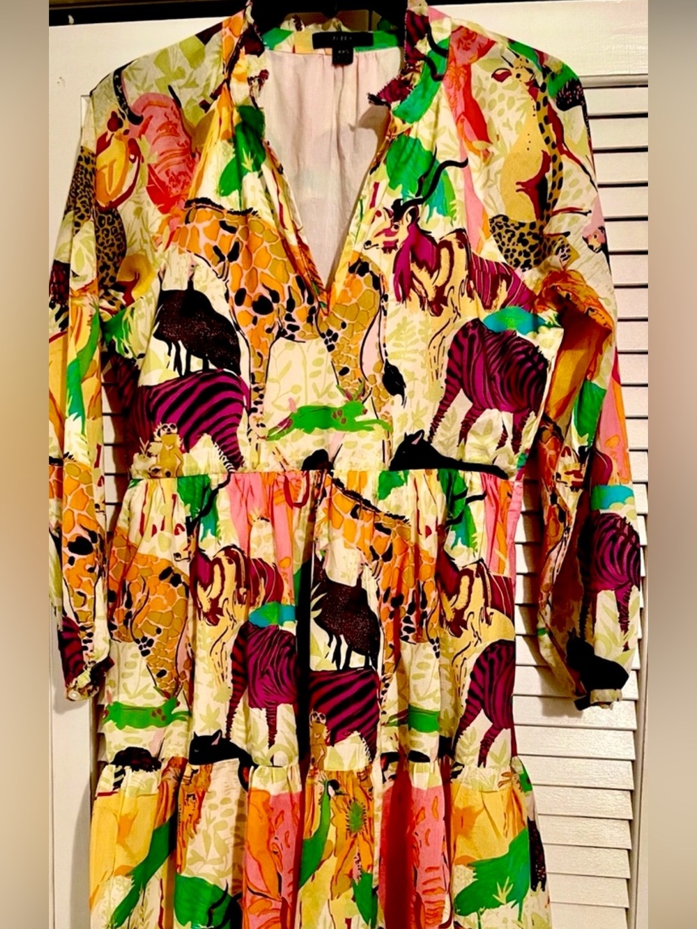 J Crew Animal Dress